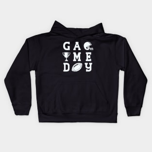 Game Day Football Kids Hoodie